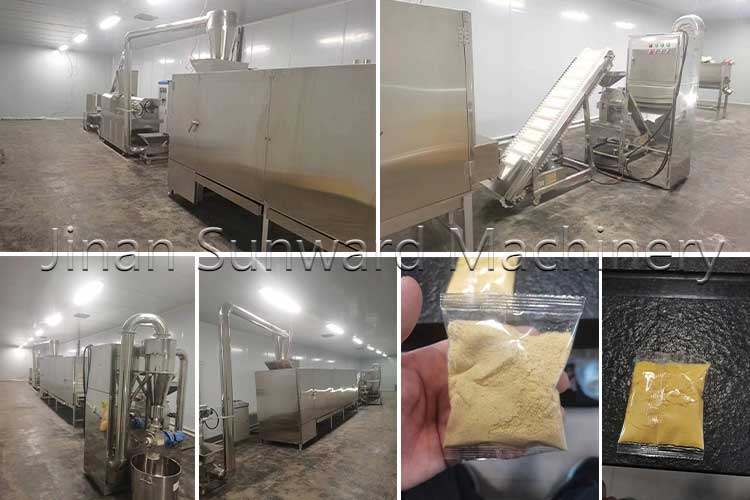 新疆即食粥加工机器营养粉生产线